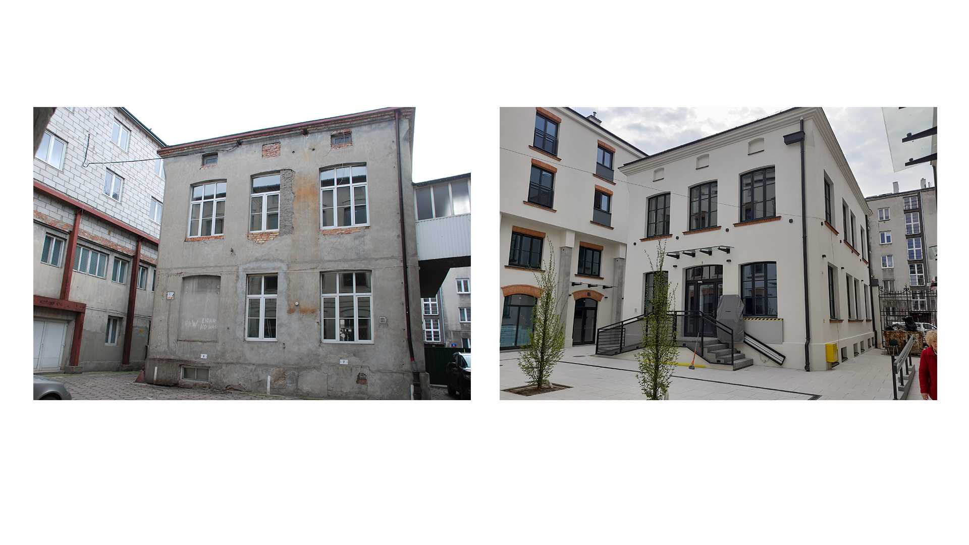 Town House, kamienica, zabytek, Kłopotowskiego 11, Elewacja, Projekt, Architektura